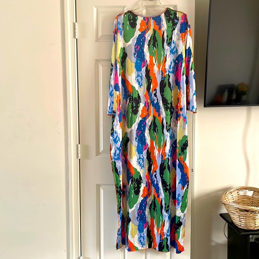 Colorful Maxi Dress EUC! 3x